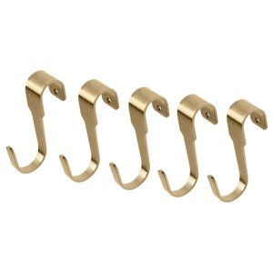 IKEA HULTARP Hook, polished brass color